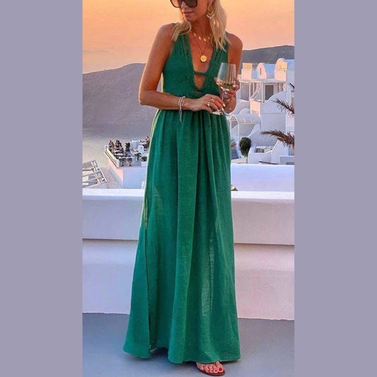 Resort Dress: Green