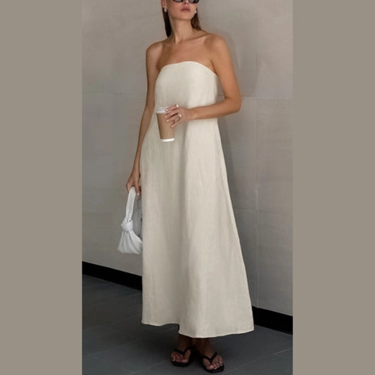 French Bandeau Resort-Style: Khaki