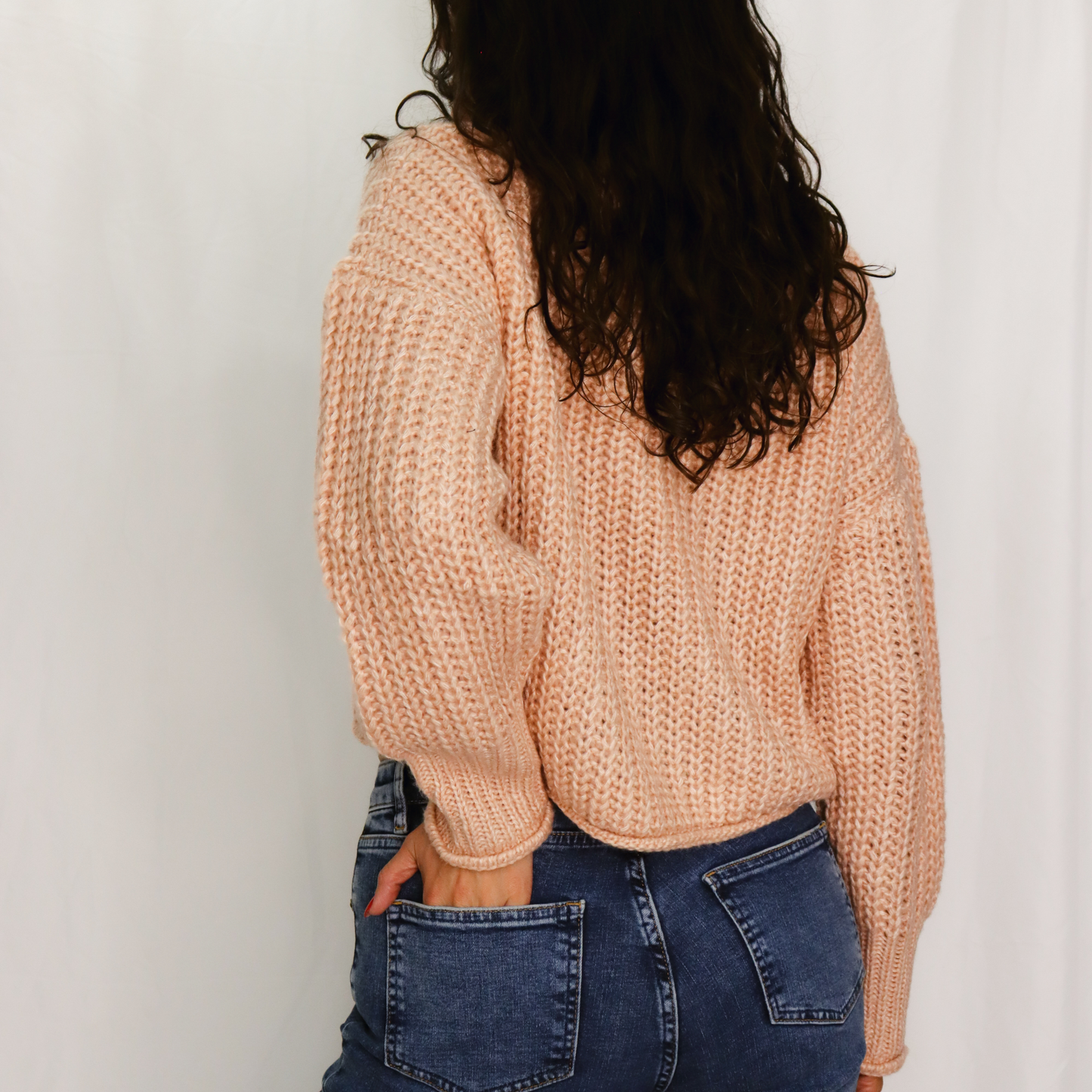 Long Sleeve Knit Sweater Top