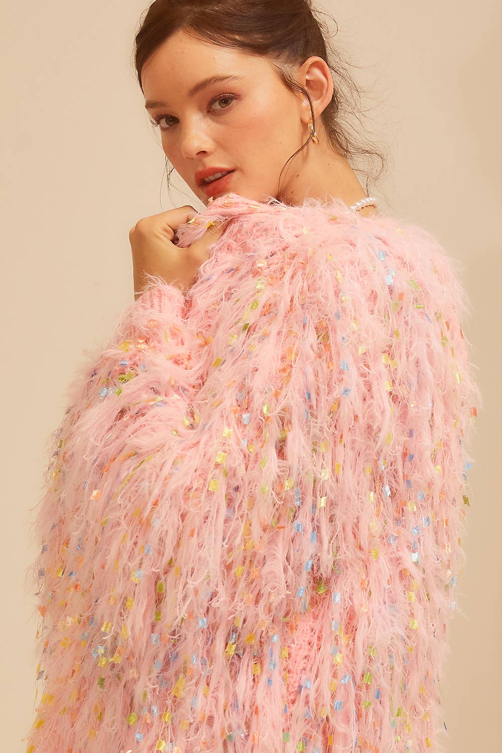 Feather Oversize Sweater