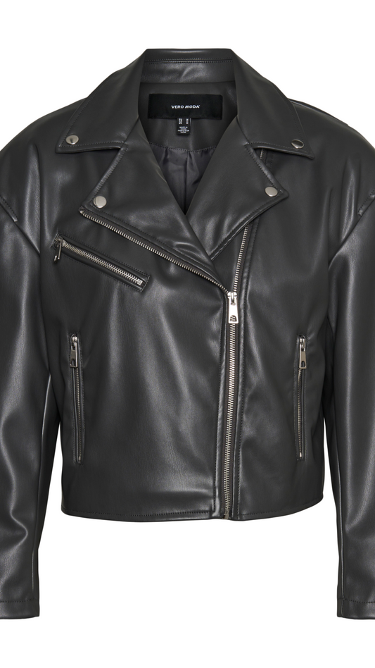 Gun Metal Moto Jacket