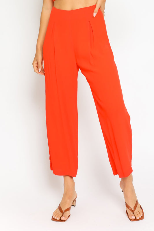 High Waist Kick Flare Pants