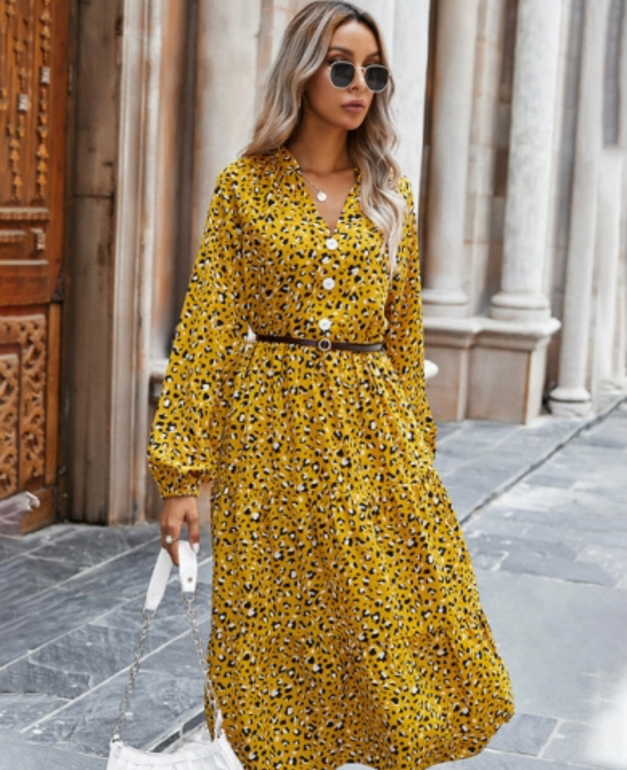 Leopard Print Dress