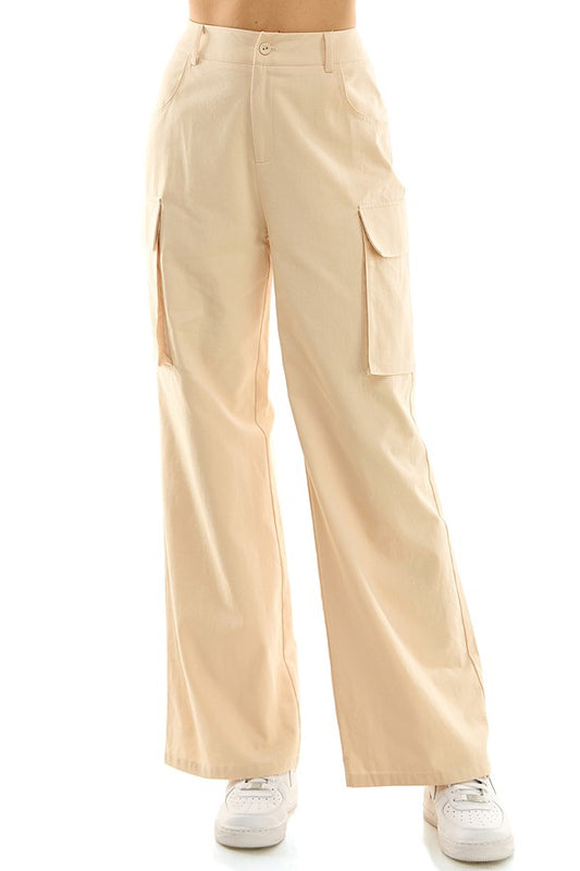 Wide Leg Cargo Pant